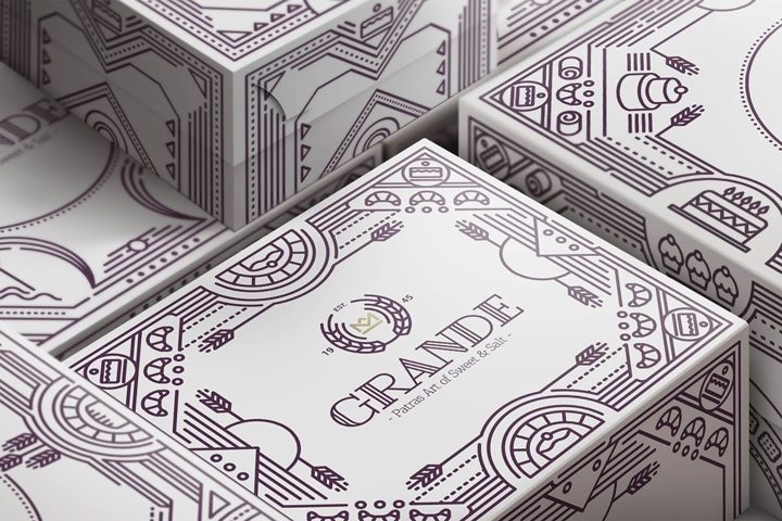 [包装设计]Grande甜品包装(共7张图)