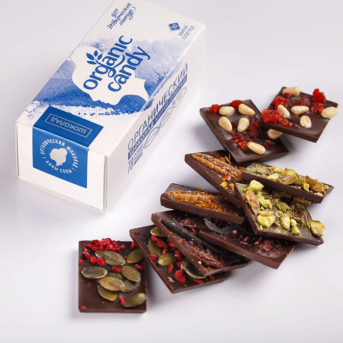 [包装设计]Organic Candy巧克力包装(共12张图)