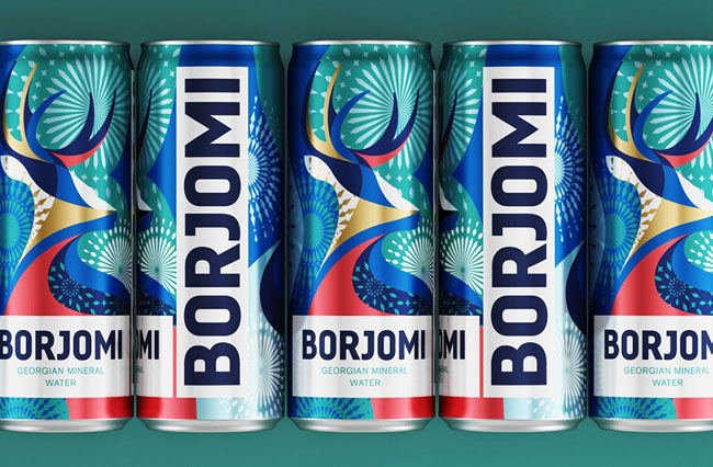 [包装设计]Borjomi矿泉水新年限量版包装设计(共8张图)