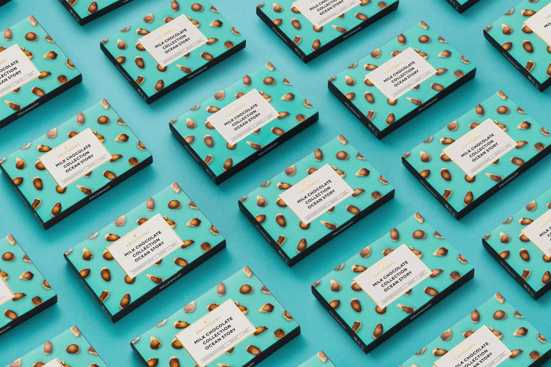 [包装设计]Minimalism巧克力包装设计(共12张图)