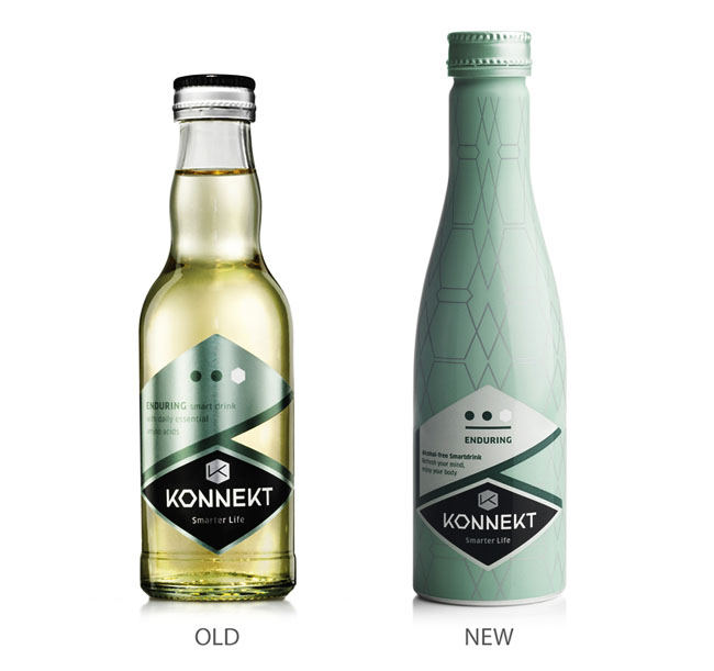 [包装设计]Konnekt饮料全新包装设计欣赏(共5张图)