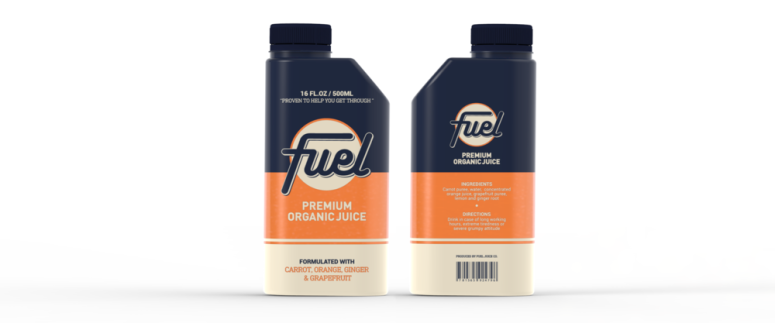 [包装设计]Fuel果汁包装(共7张图)
