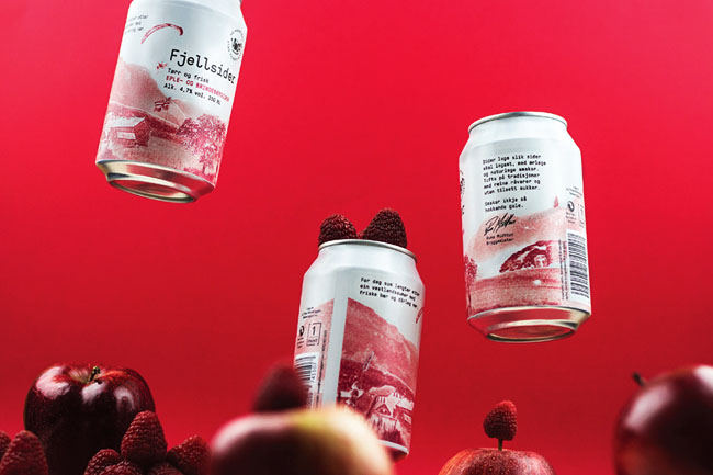 [包装设计]Voss Fjellsider天然苹果酒包装设计欣赏(共6张图)
