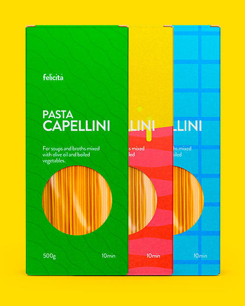 [包装设计]Felicita意大利面包装(共9张图)