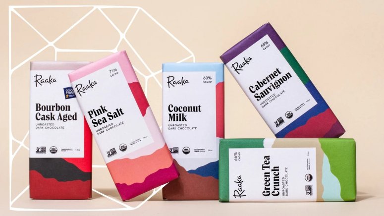 [包装设计]Raaka巧克力包装欣赏(共10张图)