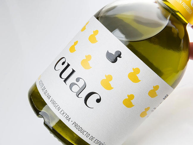 [包装设计]小黄鸭版CUAC AOVE橄榄油包装设计(共13张图)