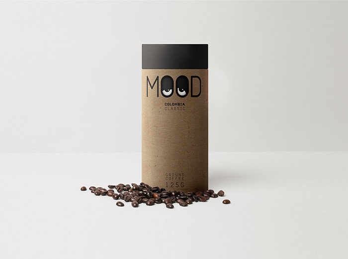 [包装设计]Mood咖啡豆包装(共9张图)