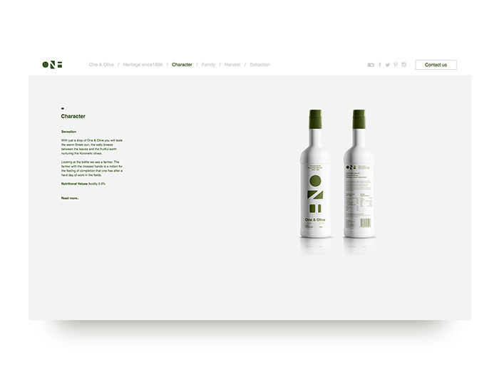 [包装设计]One & Olive橄榄油包装(共17张图)