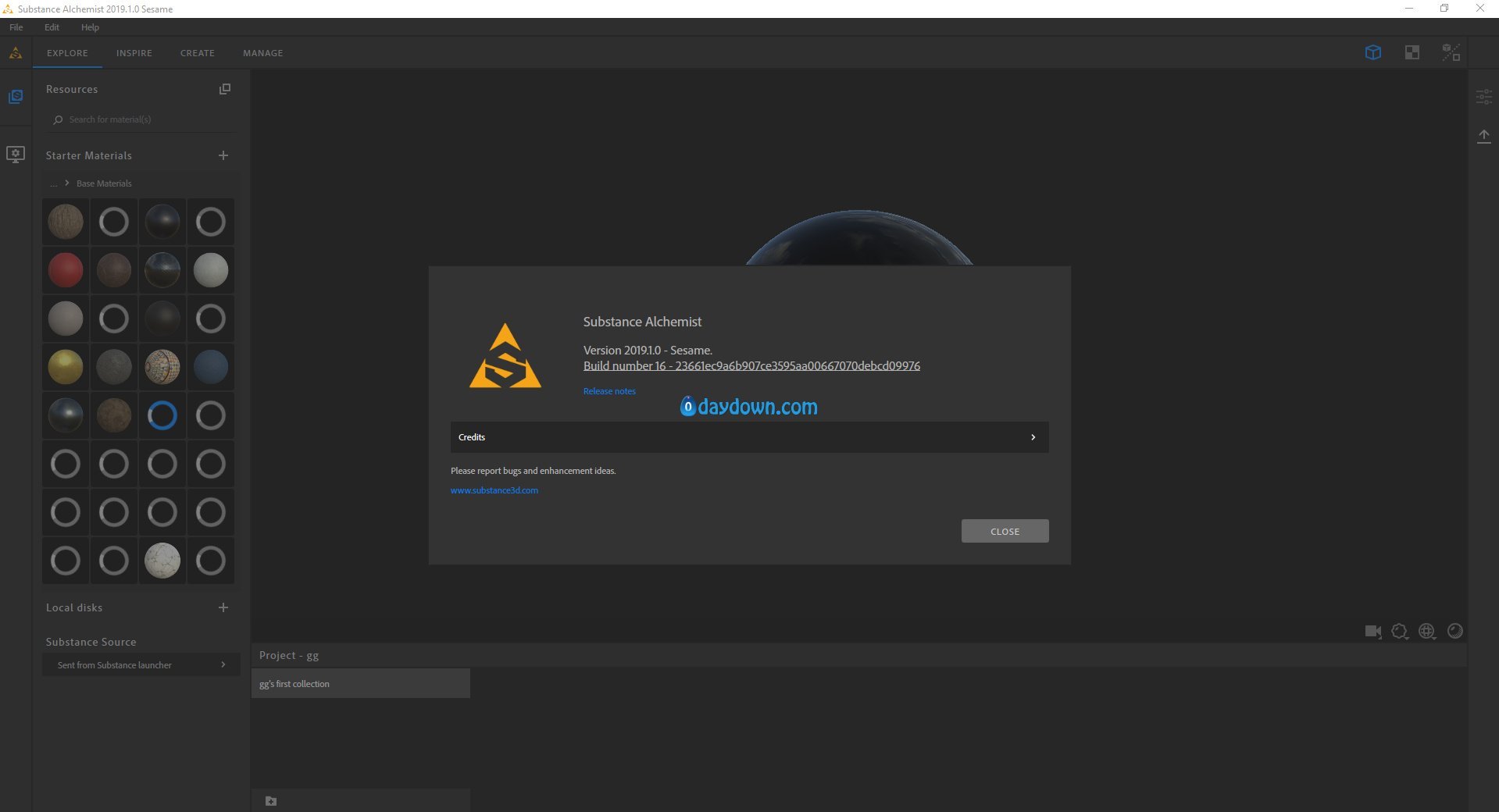 纹理材料库管理软件Substance Alchemist 2019.1.1 x64 WIN 破解版免费下载插图1