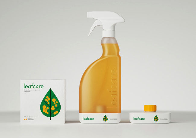 国外绿色植物护理产品包装设计欣赏(共12张图)