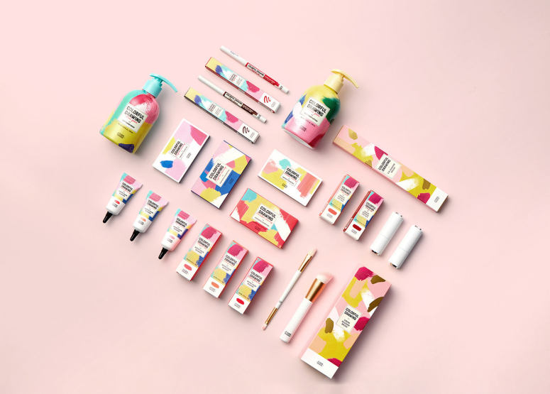 [包装设计]Colorful Drawing化妆品包装(共6张图)