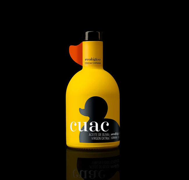 [包装设计]小黄鸭版CUAC AOVE橄榄油包装设计(共13张图)