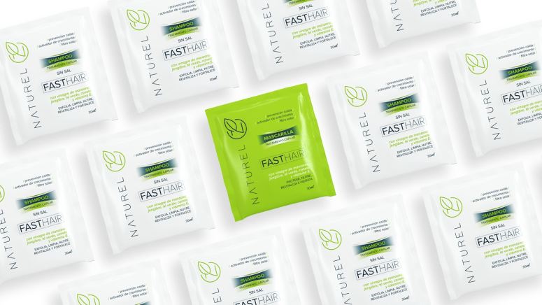 [包装设计]Naturel Fasthair洗发水包装设计(共7张图)
