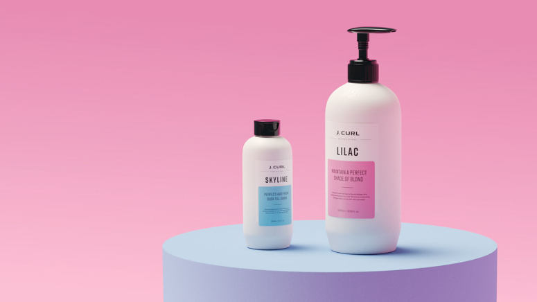 [包装设计]J. Curl头发护理产品包装(共10张图)