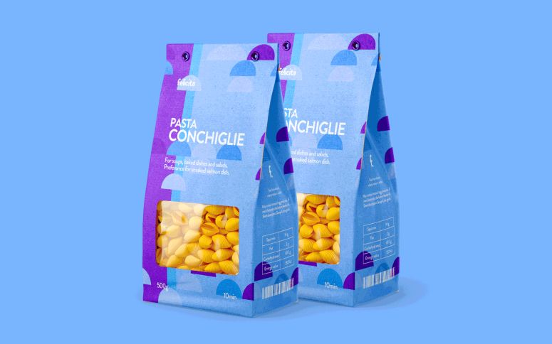 [包装设计]Felicita意大利面包装(共9张图)