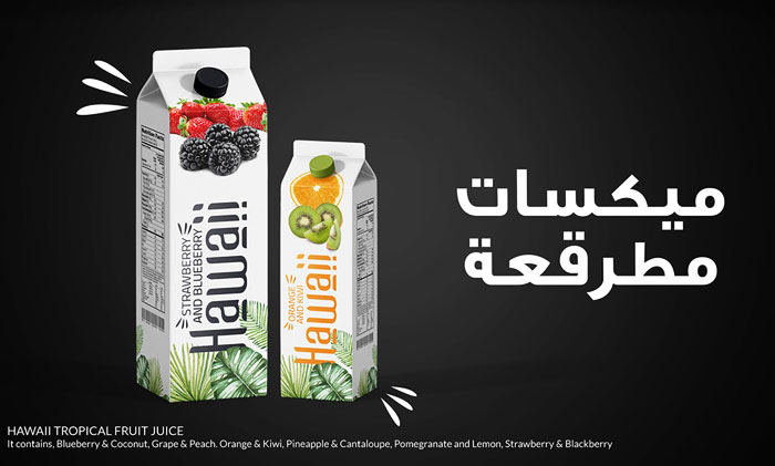 [包装设计]鲜艳的Hawaii果汁包装设计欣赏(共10张图)