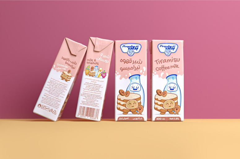 [包装设计]Pegah调味牛奶包装设计(共21张图)