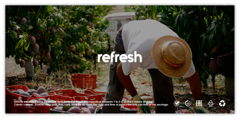 [包装设计]俄罗斯refresh果汁包装(共13张图)