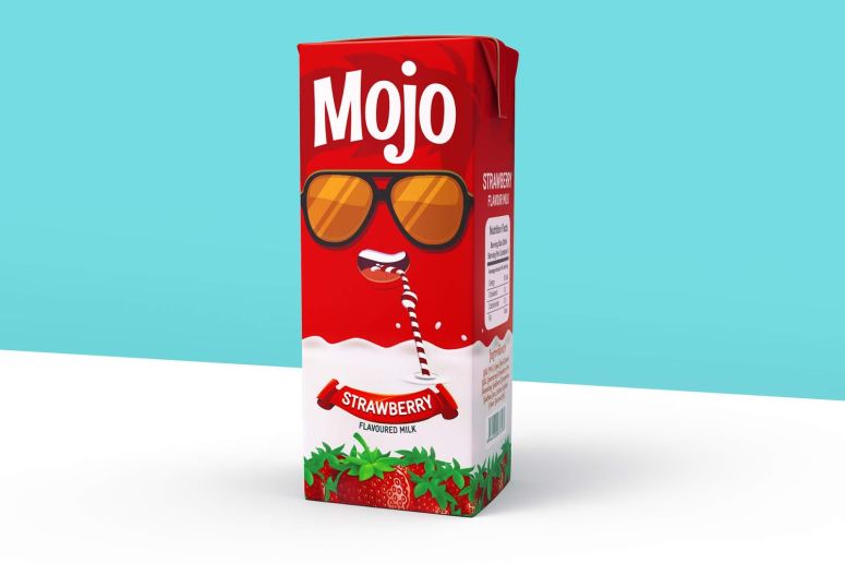 [包装设计]MOJO风味牛奶包装(共6张图)
