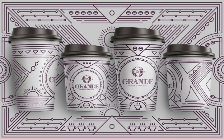 [包装设计]Grande甜品包装(共7张图)