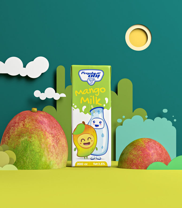 [包装设计]Pegah调味牛奶包装设计(共21张图)