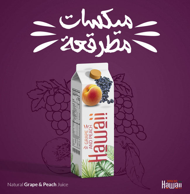 [包装设计]鲜艳的Hawaii果汁包装设计欣赏(共10张图)