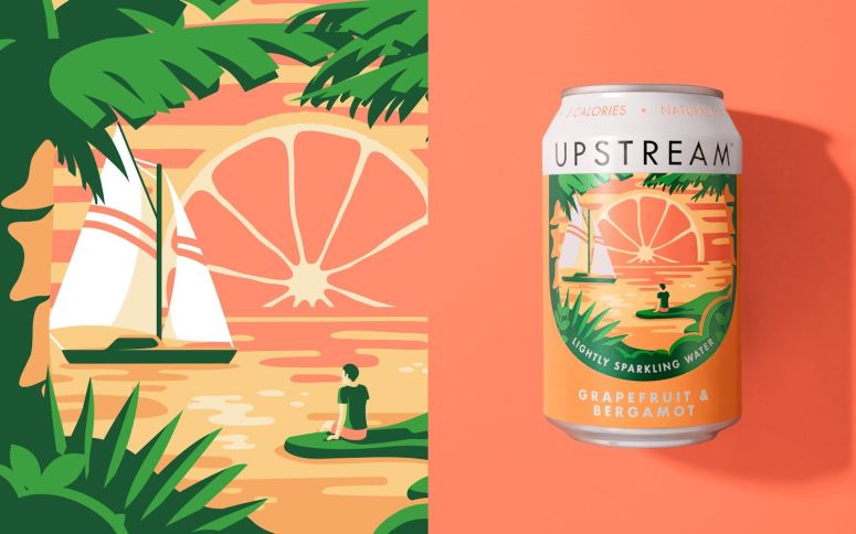 [包装设计]Upstream苏打水包装(共9张图)