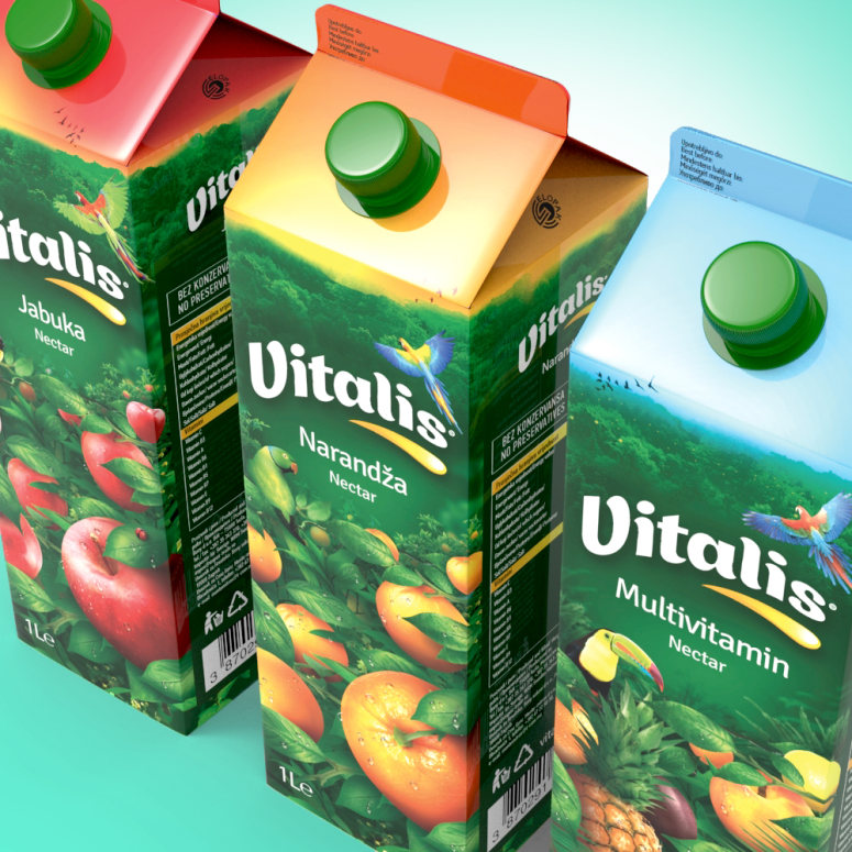 [包装设计]Vitalis果汁包装(共6张图)