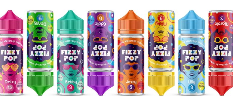 [包装设计]Fizzy Pop电子烟液包装(共16张图)