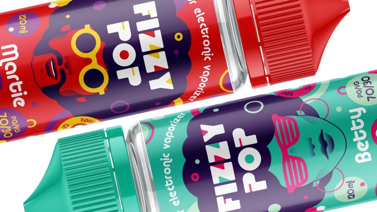 [包装设计]Fizzy Pop电子烟液包装(共16张图)