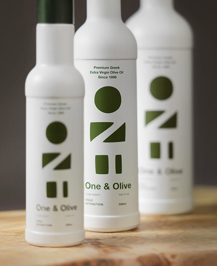 [包装设计]One & Olive橄榄油包装(共17张图)