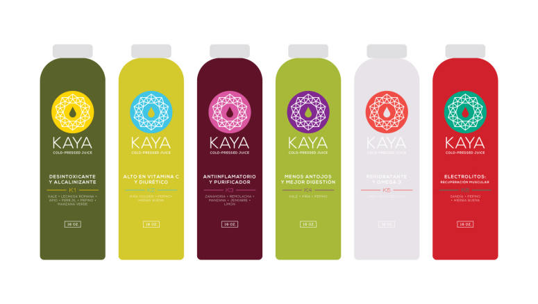 [包装设计]KAYA榨果汁包装(共13张图)