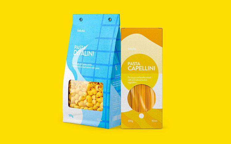 [包装设计]Felicita意大利面包装(共9张图)