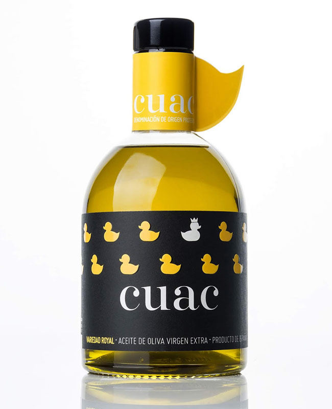 [包装设计]小黄鸭版CUAC AOVE橄榄油包装设计(共13张图)