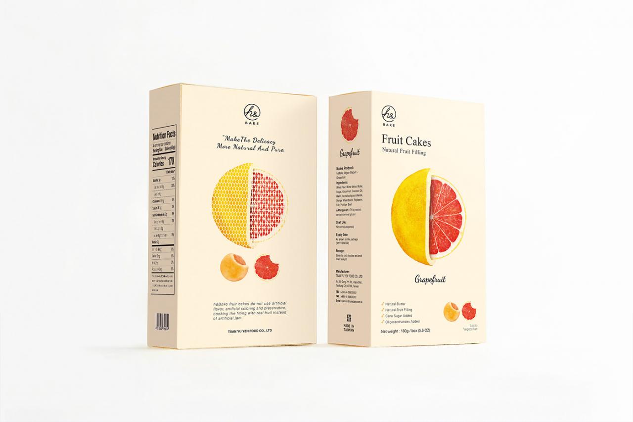 [包装设计]h&水果塔包装设计(共10张图)