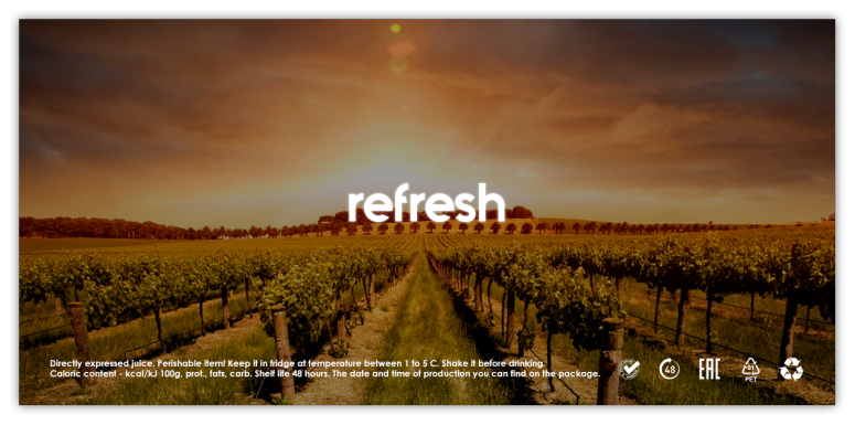 [包装设计]俄罗斯refresh果汁包装(共13张图)