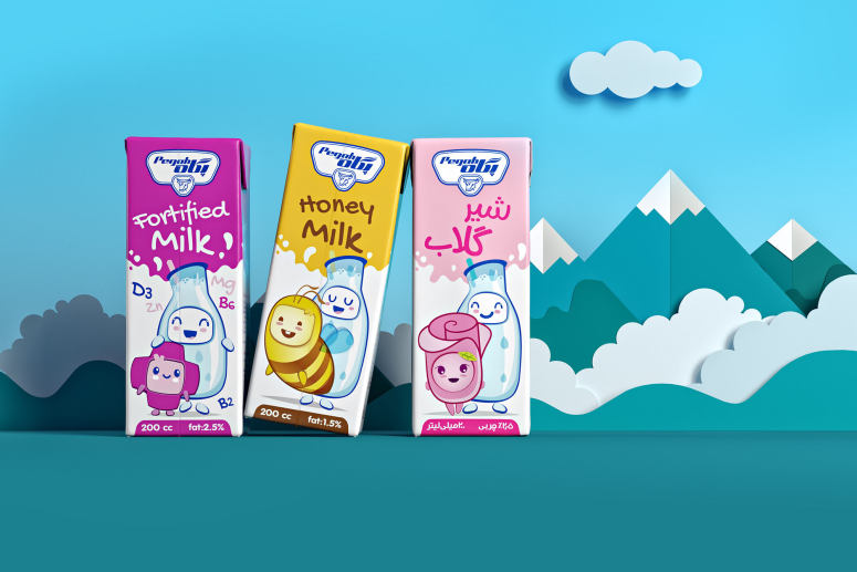 [包装设计]Pegah调味牛奶包装设计(共21张图)