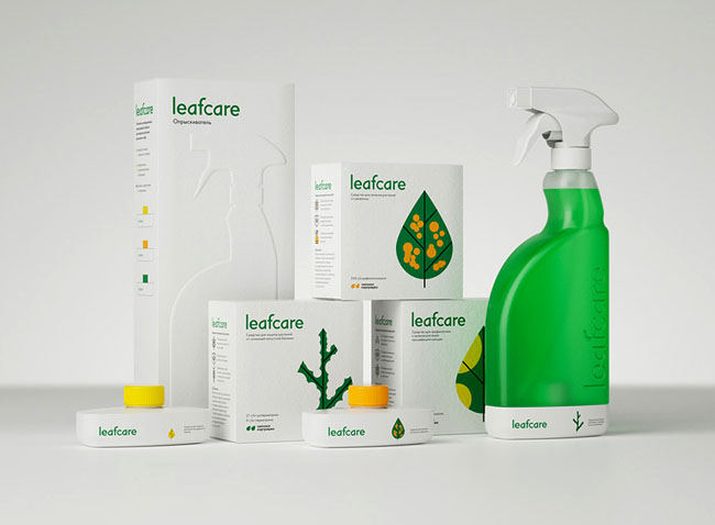 国外绿色植物护理产品包装设计欣赏(共12张图)