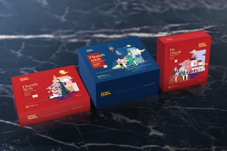 [包装设计]Long Thanh月饼包装(共15张图)