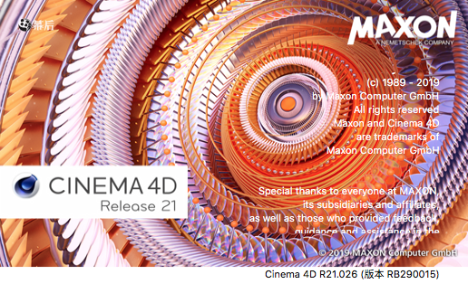 缩略图三维建模软件 Maxon CINEMA 4D Studio R21.107 WIN 简体中文破解版免费下载