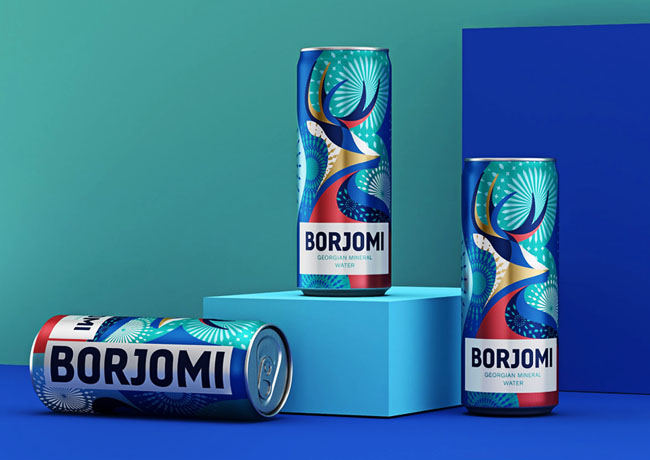 [包装设计]Borjomi矿泉水新年限量版包装设计(共8张图)