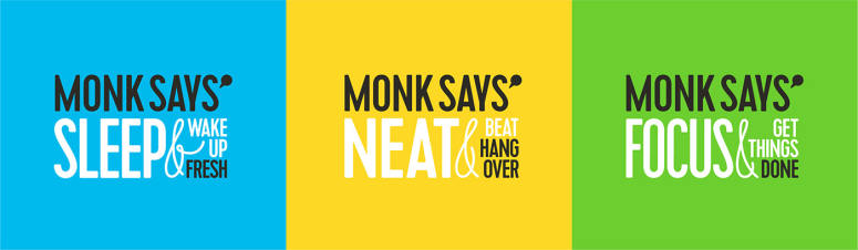 [包装设计]Monk Says饮料包装设计(共10张图)