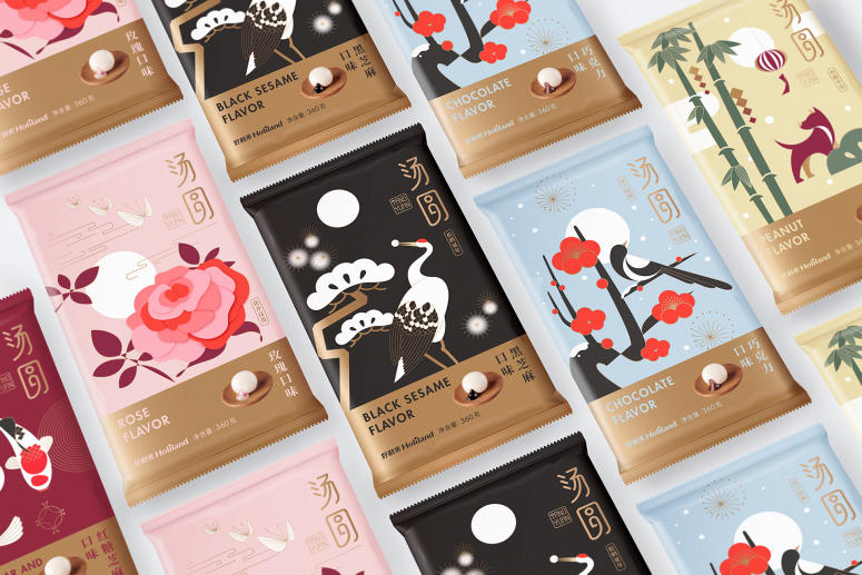 [包装设计]Holiland汤圆包装(共10张图)