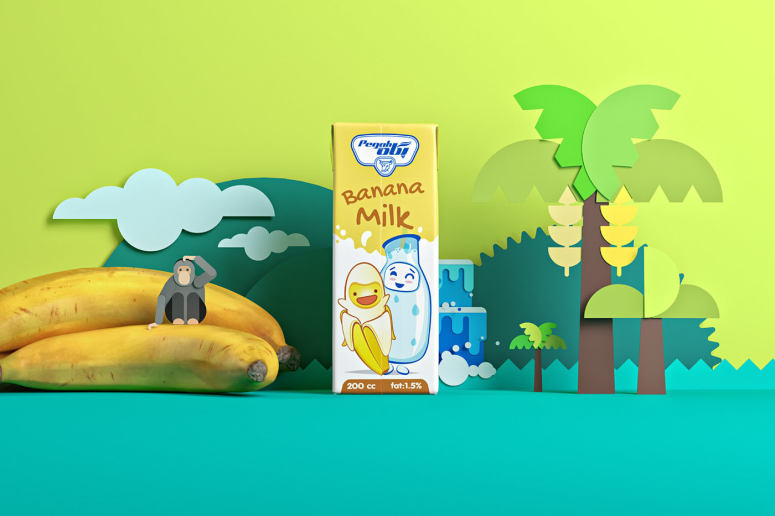 [包装设计]Pegah调味牛奶包装设计(共21张图)