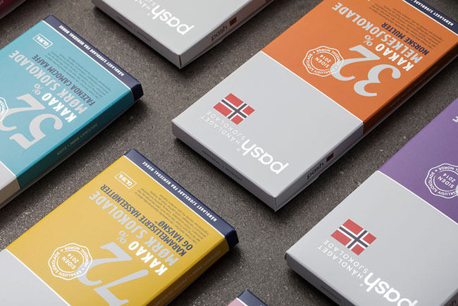 [包装设计]挪威PASH手工巧克力包装设计(共10张图)