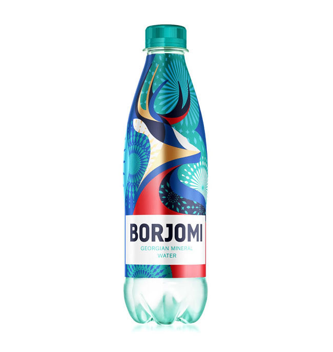 [包装设计]Borjomi矿泉水新年限量版包装设计(共8张图)