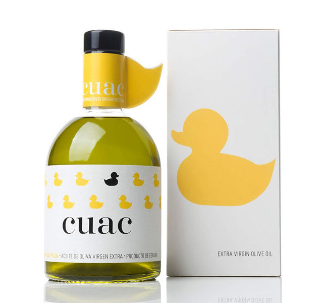 [包装设计]小黄鸭版CUAC AOVE橄榄油包装设计(共13张图)