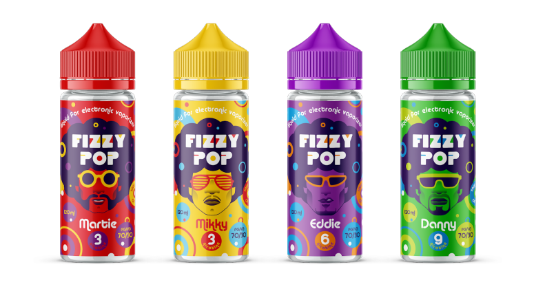 [包装设计]Fizzy Pop电子烟液包装(共16张图)