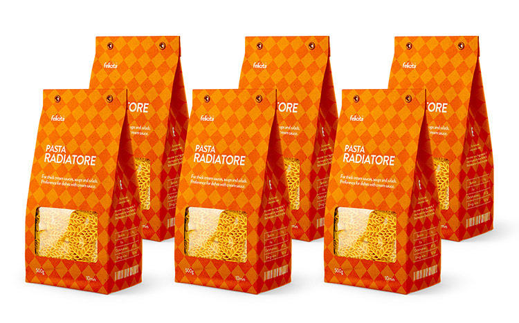 [包装设计]Felicita意大利面包装(共9张图)