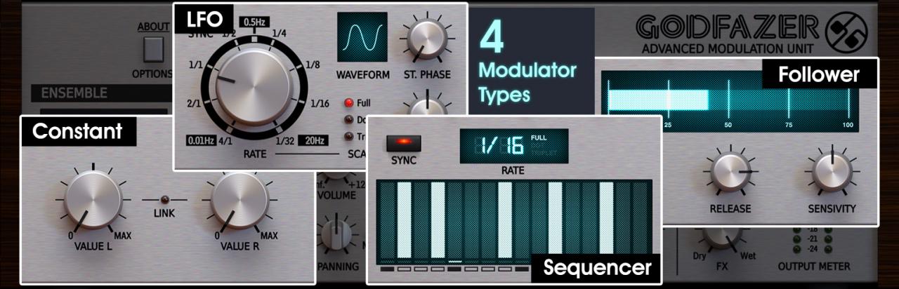 调制效果器模拟软件 D16 Group Godfazer 1.0.1破解版免费下载